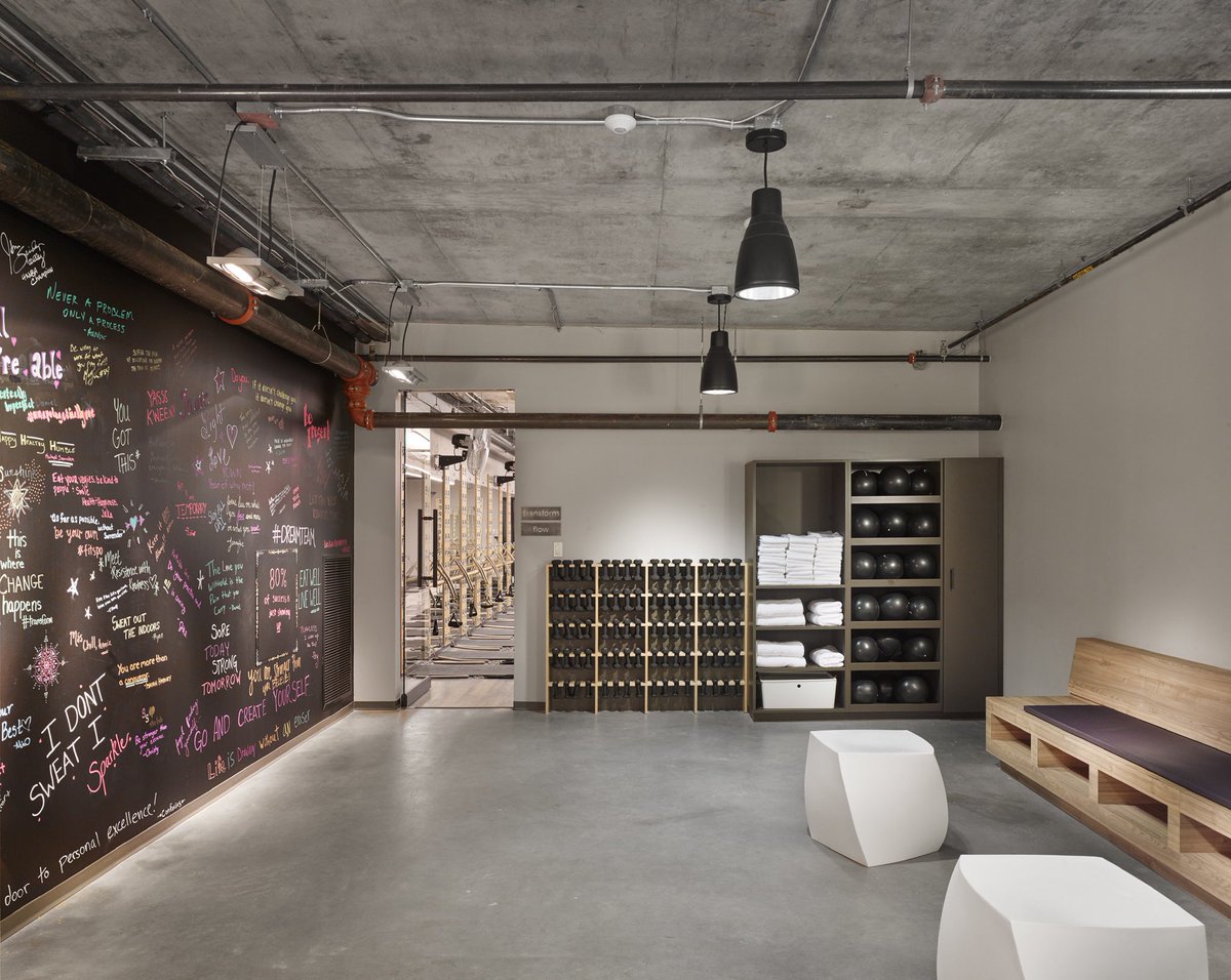 NoackLittle's tweet photo. Throwback Thursday is Back! 

The Lab was designed as an innovative fitness center that circled around the holistic approach of health. The honest bar served clean-food to assist with the journey between workouts. 

#austintx #fitnessdesign #interiordesign #architecture https://t.co/WjYLxWjVug