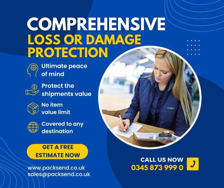 PACK & SEND UK on Twitter "Our comprehensive loss or damage protection provides you with the