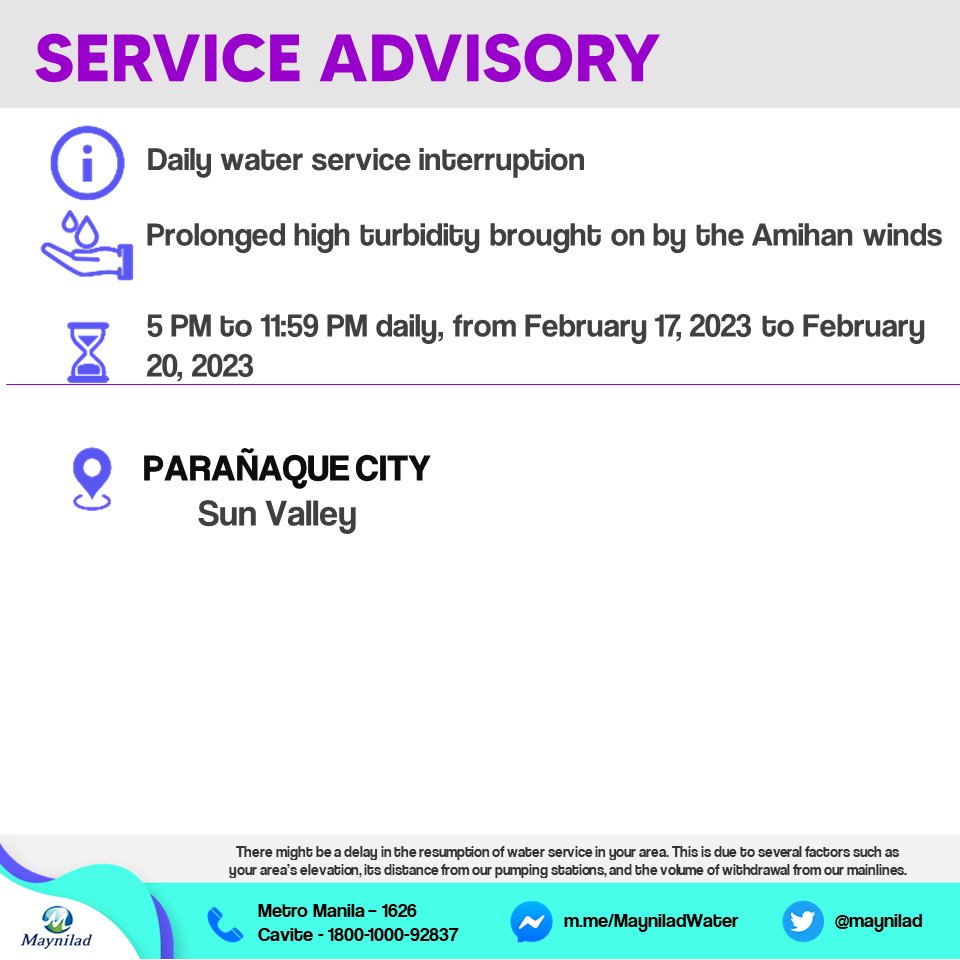 Maynilad Water Services, Inc. on Twitter "Our mobile water tankers are