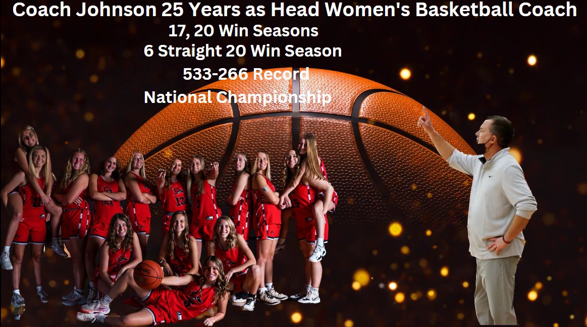 Lake Land Athletics (@llcathletics) on Twitter photo Last night's OT win <a href="/LLC_WBasketball/">Lake Land College Women's Basketball</a> over the Cougars of ICC, marks Coach <a href="/DavidWJohnson10/">David W Johnson</a> 6th straight 20 win seasons and 17th total.
Lakers under coach Johnson have a 533-266 record and a 21' National Championship.
Thats Leaving your Mark!
#TheLandofChampions
<a href="/NJCAABasketball/">NJCAA Basketball</a> Last night's OT win <a href="/LLC_WBasketball/">Lake Land College Women's Basketball</a> over the Cougars of ICC, marks Coach <a href="/DavidWJohnson10/">David W Johnson</a> 6th straight 20 win seasons and 17th total.
Lakers under coach Johnson have a 533-266 record and a 21' National Championship.
Thats Leaving your Mark!
#TheLandofChampions
<a href="/NJCAABasketball/">NJCAA Basketball</a>