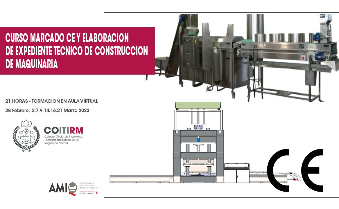 COITIRM's tweet photo. #FormaciónCOITIRM🔴⚫ Aprende tanto a nivel teórico como práctico todo lo que necesitas saber sobre el marcado CE y la elaboración de un expediente técnico de construcción de maquinaria con este curso.

📌 21 horas duración
📝 https://t.co/tIBs3bVlyo https://t.co/HuOtGuVDYI