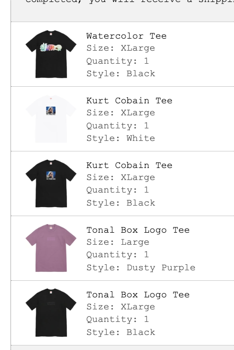 Supreme Drops tweet media