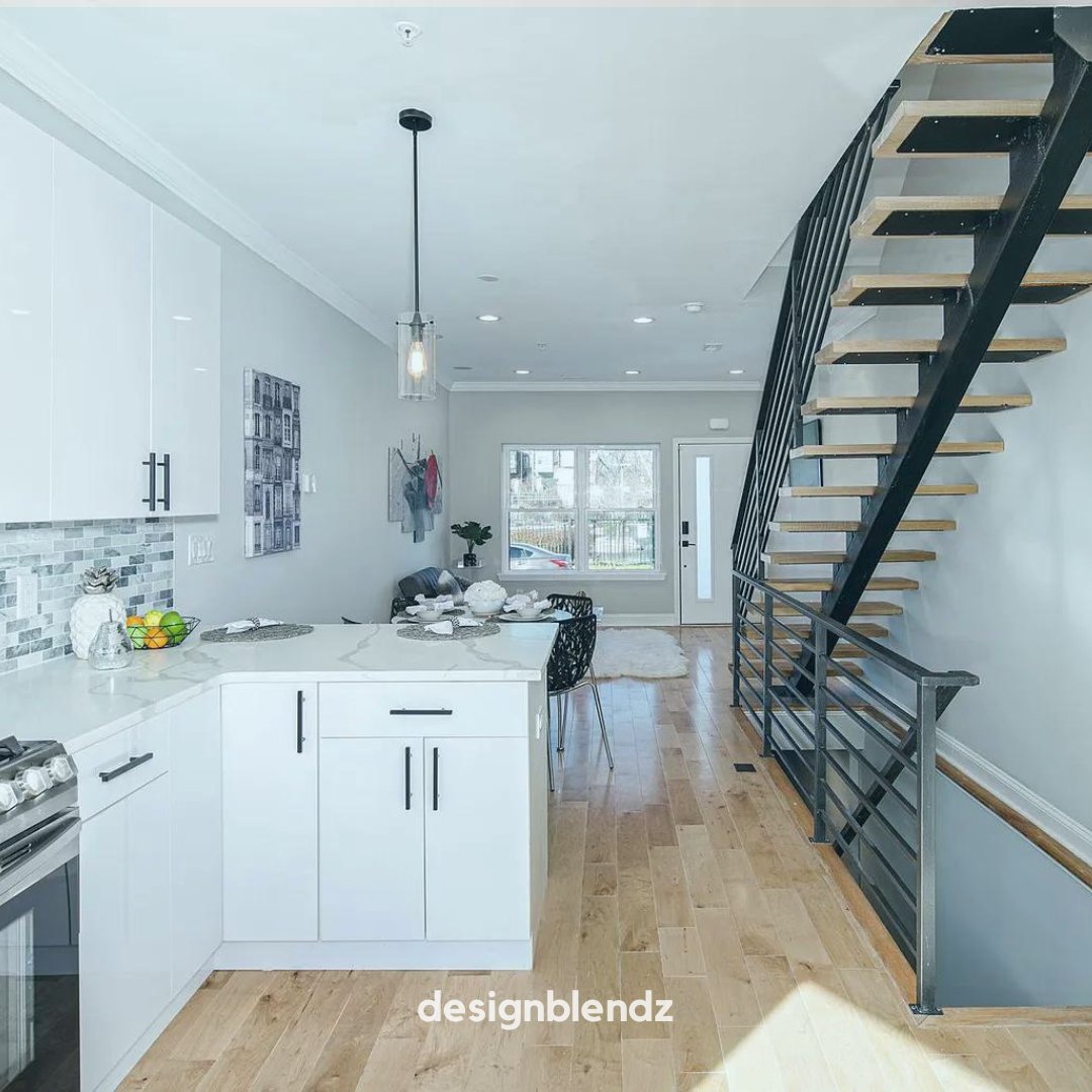 Designblendz's tweet photo. Introducing 2946 Glenwood Ave: a modern townhome in the heart of Philly. This home has an open-concept main floor, four bedrooms, three bathrooms, and plenty of outdoor space, and it is perfect for entertaining or cozy nights in.  #PhillyArchitecture #ModernLiving https://t.co/rjMvtcBhNT