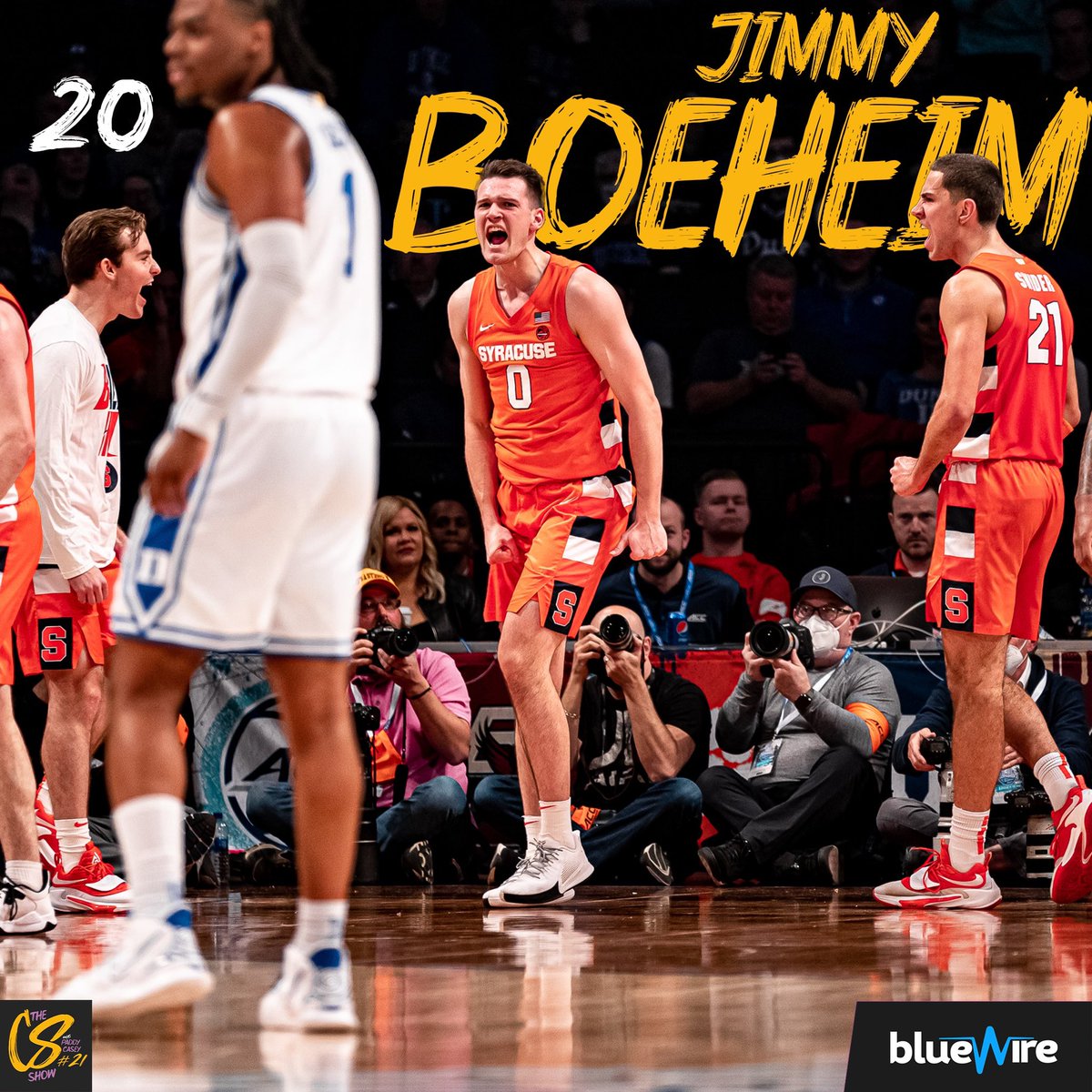 Our episode with former teammate JIMMY BOEHEIM is live now on all platforms! Jimmy talks about his play overseas, his time at Cornell and Syracuse, and dives into some classic Boeheim family stories.