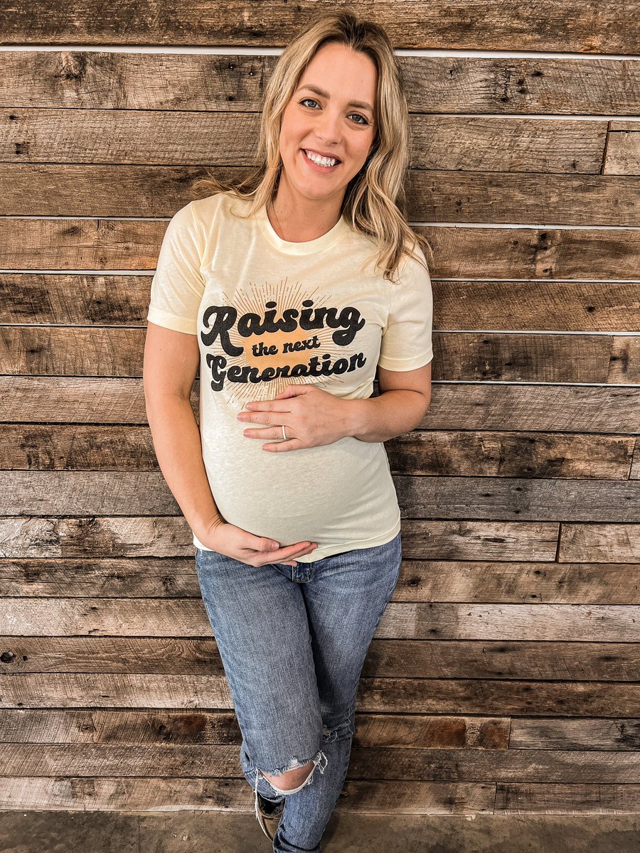 kt_dowson's tweet photo. Maybe it should say “growing the next generation” lol… anyways the sweetest collection launching tomorrow with @marypatsass on https://t.co/NTNnpZM9bm at noon central!! #seedlifeswag @SEEDLIFELLC https://t.co/umEjgrvKNz