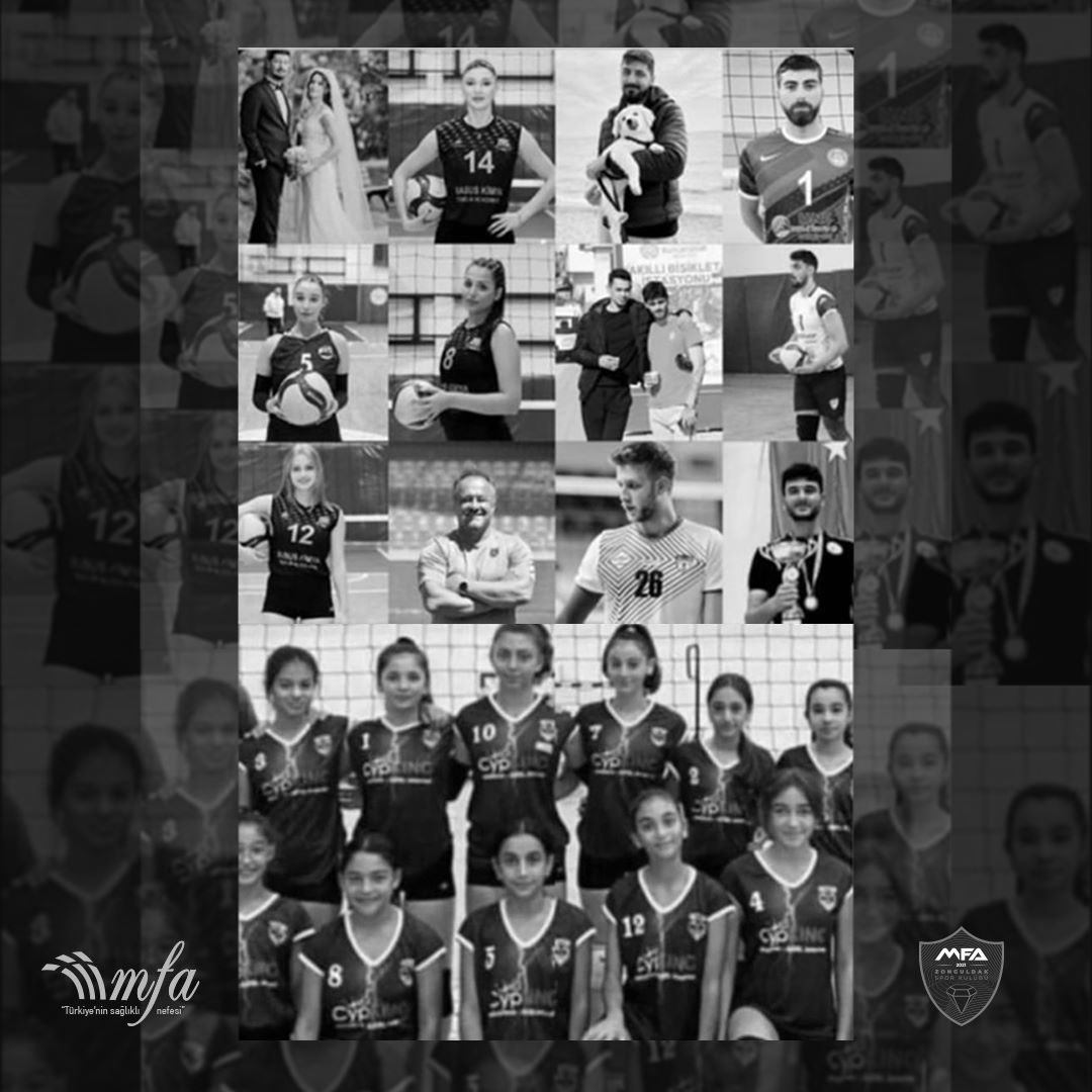 Acımız çok büyük.. 
Ülkemizi derinden sarsan bu büyük felakette maalesef voleybol camiasından da kayıplarımız oldu. 
MFA voleybol takımı olarak hayatını kaybedenlere rahmet diliyoruz, ailelerinin ve ülkemizin acısını yürekten paylaşıyoruz. 
Camiamızın başı sağolsun 🙌🏻