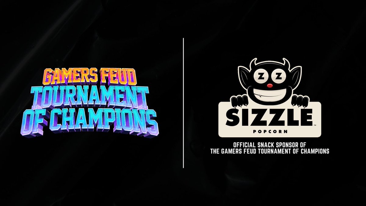 Feeding legends from breakfast to dinner. Announcing 
<a href="/SizzlePopcorn/">Sizzle Popcorn 🍿😈</a> as the official snack of the Tournament of Champions! 👑

Sizzle Popcorn will be giving away popcorn both days of the tournament via Twitter/Twitch both days. 🍿