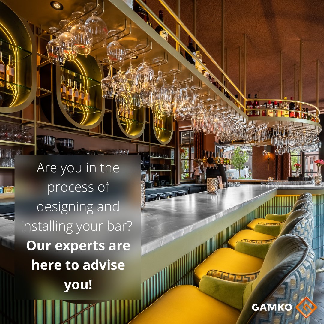 Gamko_UK_Export's tweet photo. The earlier you involve experts in planning your new bar, the smoother your project will be.

There are a number of things to consider when you are designing and installing your bar and our experts are here to advise.

Get in touch with an expert today!
👇
https://t.co/ZPSy1bkVuR https://t.co/Dary0gKMb8
