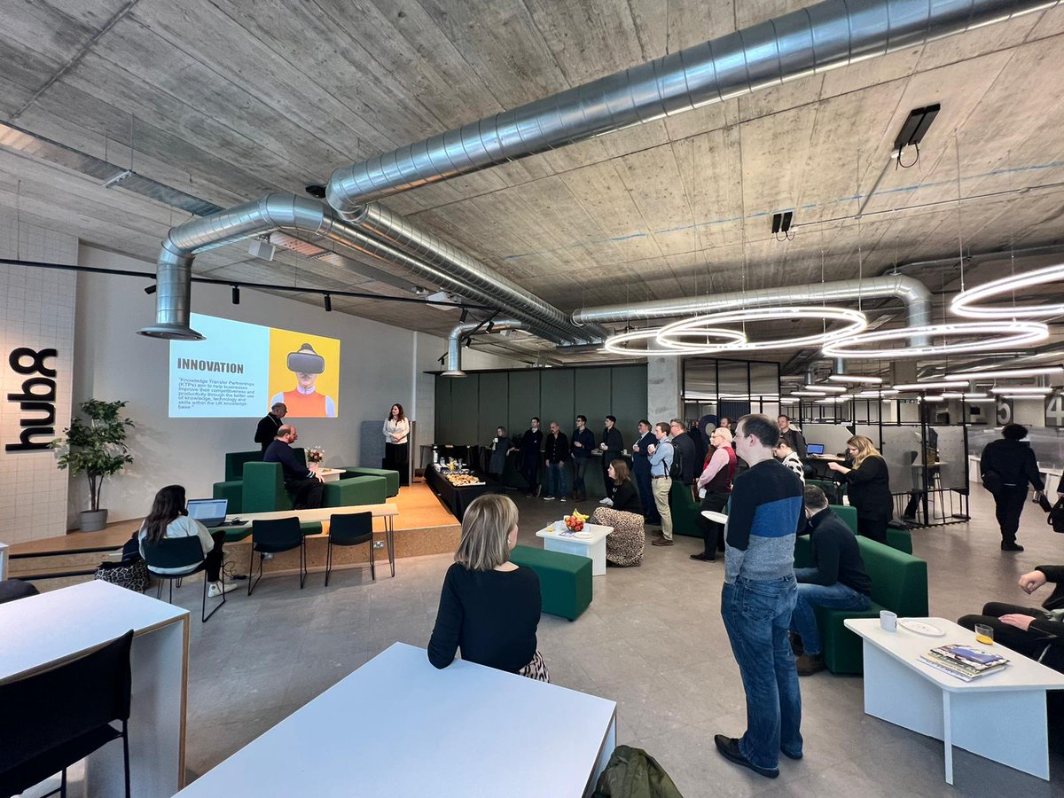 GoldenValley_UK's tweet photo. Another insightful morning at @Hub8andco for the February #cybersips event. Thanks to all involved including; @uniofglos and @growthhubglos for a morning of interesting discussion.
#cybersecurity #cyberevent #learning #future #share #cyber https://t.co/P3363qduPd
