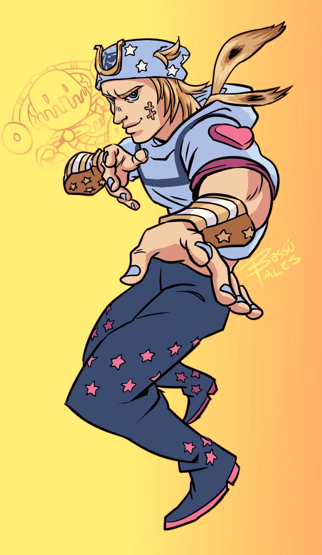 Paleta de Color para Jhonny Joestar, el mejor Jojo #JoJosBizarreAdventure