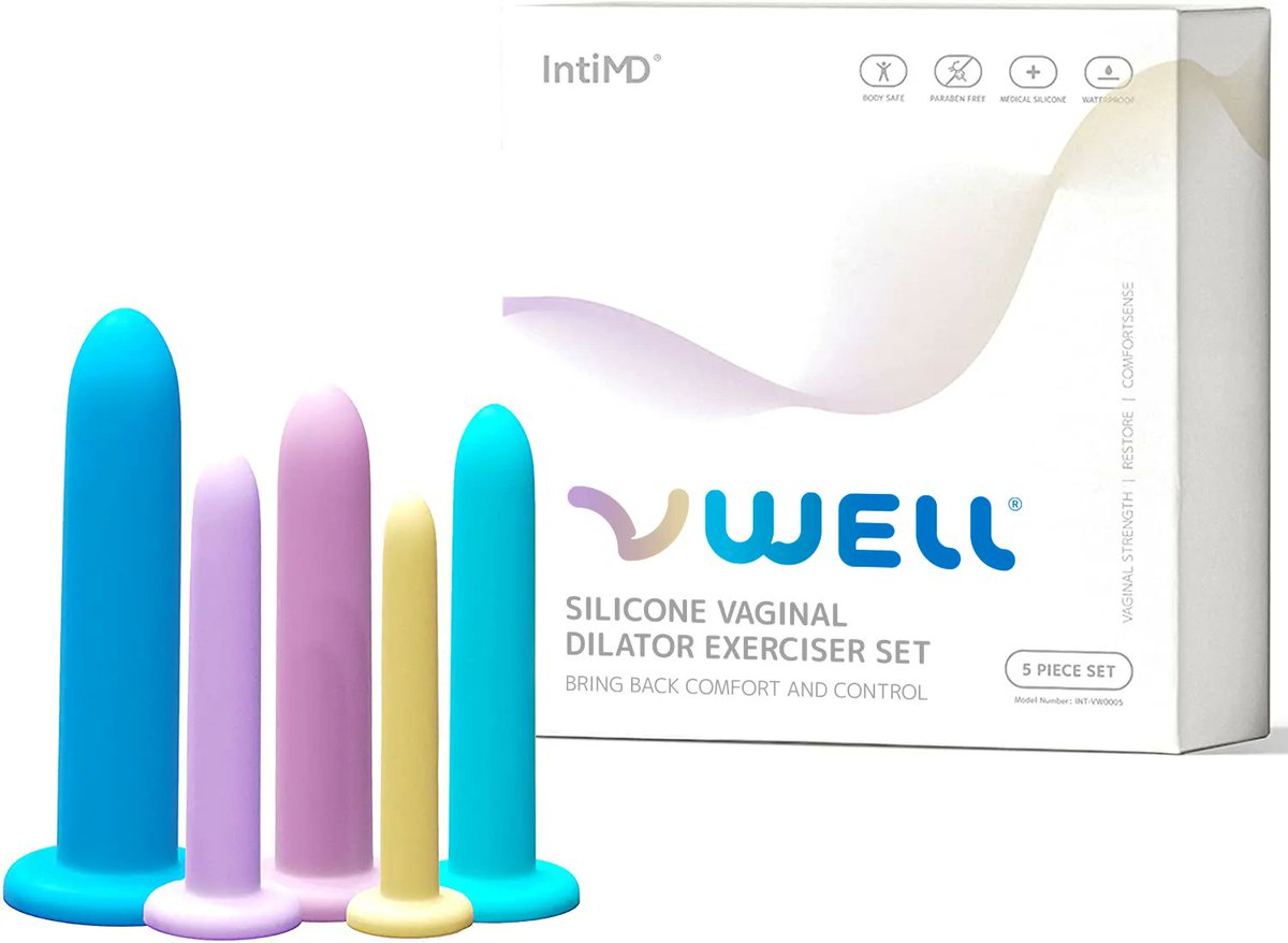 intimd_official's tweet photo. Have you seen our line of VWELL Dilators both big and small?! 🍆 These will help exercise and strengthen your pelvic floor!

https://t.co/VD02QDeqJX 

#pelvicfloor #tampons #intimate #vaginismus https://t.co/hyWCypB9mV