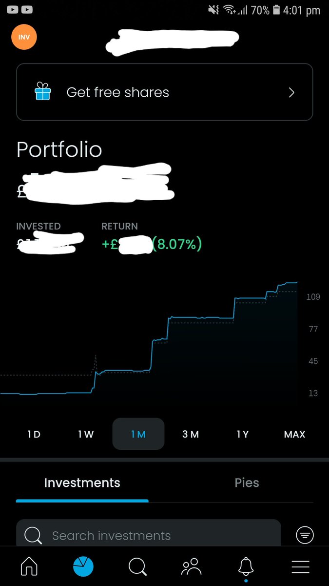 JMoneyPH's tweet photo. Been seeing great returns on our humble #investments recently! Perfect time to get into the stock market! I'll even give you some #free stocks/shares worth €10-100 to help you get started!
Click here NOW to get them #free shares!
https://t.co/KrQYKj21xn https://t.co/KQ3U2Kf64p