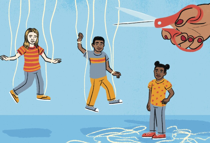 CoryHenwood's tweet photo. In many schools, kids have little autonomy. They don’t choose what they learn, how they learn, how they show they've learned, or the pace they learn.

Learning to set &amp; meet goals, while acting with autonomy are keys for successful adult life.

Are we teaching this skill? #k12 https://t.co/xXrEZ1AdE9