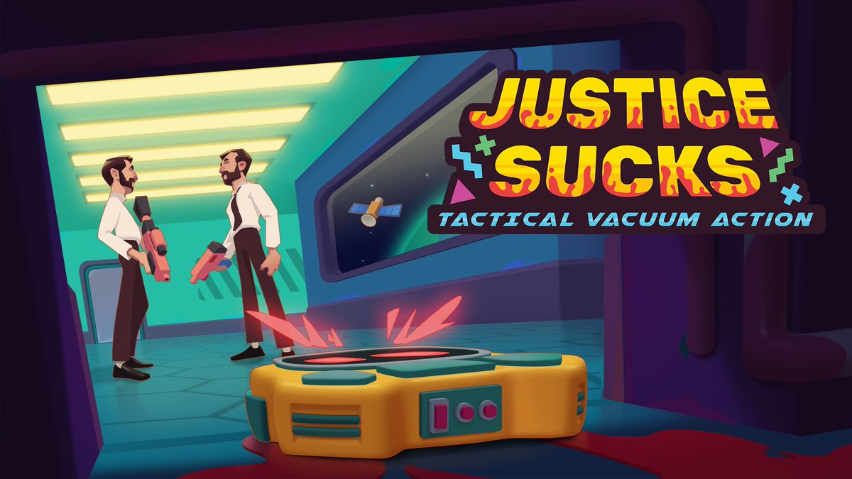 Sucking has reached new astronomical heights.

Join Dusty McClean and become the cleanest of crime-fighters once more in another madcap stealth-action comedy adventure: VACUUM OF SPACE 🤖

A FREE update AVAILABLE NOW on all platforms!
store.steampowered.com/news/group/685…