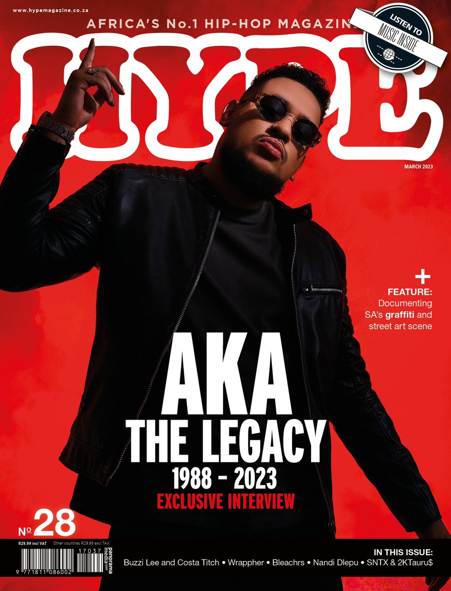 HypeMagazineSA's tweet image. HYPE team members @__ubereatzz and Lolwetu spent a few hours with AKA just two weeks before his untimely passing. 

The rapper, producer and entrepreneur got to reflect on his illustrious career, from his Entity days to his upcoming album Mass Country…

🔗 Full story below ⬇️