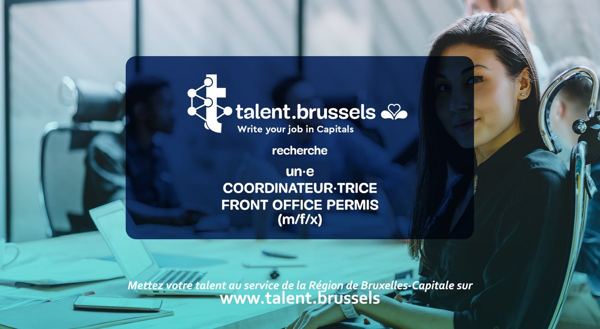 🗣️Gestion d’équipe et relation client, ça te parle ?
🏗️Les dossiers et permis d’#urbanisme, ça t'intéresse ?
🏘️Tu veux laisser ton empreinte dans le tissu urbain à #BXL ?

☑️Deviens Coordinateur·trice #FrontOffice !

📅Postule jusqu'au 01/03/23
bit.ly/412nqso

#bruxelles