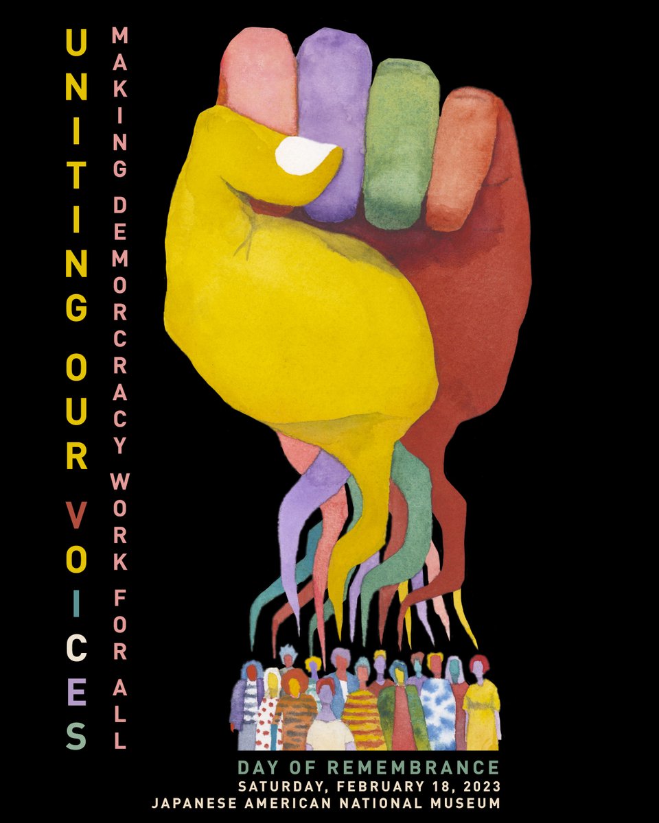 "Uniting Our Voices: Making Democracy Work for All"

We invite you to come through to the Japanese American National Museum this Saturday, 2/18 at 2:00pm for the annual Los Angeles Day of Remembrance.

RSVP at bit.ly/JANMDOR