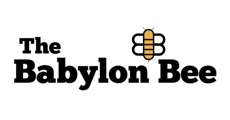 TheBabylonBee's tweet photo. Don't be fooled by the mainstream media's propaganda. Subscribe to The Babylon Bee — the world's most trusted source for fake news. Use code BEELONMUSK to save 10%.