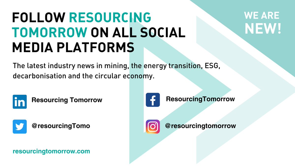 Beacon Events (@beaconevents1) on Twitter photo Follow <a href="/ResourcingTomo/">Resourcing Tomorrow</a> for the latest industry news in mining, the energy transition, ESG, decarbonisation and the circular economy.
Follow us on all of our social media platforms to keep up with the latest developments: hubs.ly/Q01CCwsj0 Follow <a href="/ResourcingTomo/">Resourcing Tomorrow</a> for the latest industry news in mining, the energy transition, ESG, decarbonisation and the circular economy.
Follow us on all of our social media platforms to keep up with the latest developments: hubs.ly/Q01CCwsj0