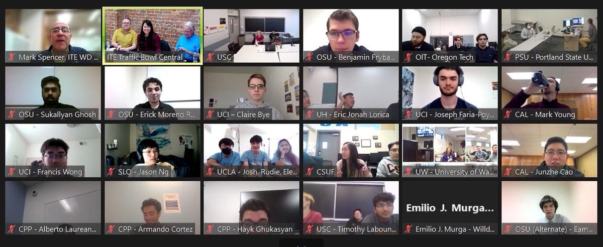 ITETrafficBowl's tweet photo. Congrats to our @Western_ITE traffic bowl champs, @osu_ite ! Gr8 showing from our most competitive district (12 teams!) to all teams participating. You enjoy that pizza now, beavers! They’ll be making the short trip to represent at the @ITEhq AM in Portland this summer! https://t.co/fJnPDSB2Hj
