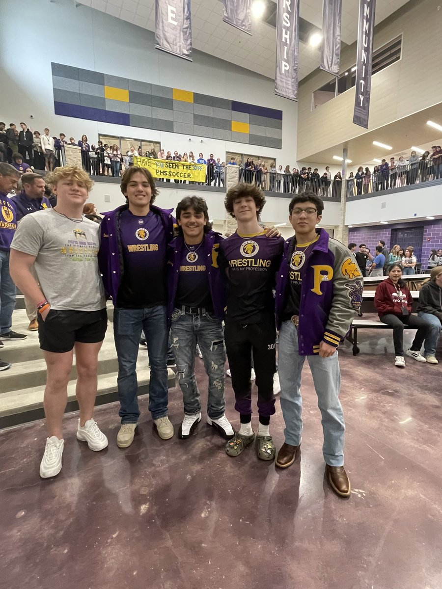 Pieper High School was our second stop of the day! We were also able to witness the State send off for Swim and Wrestling. Congratulations to Pieper High School. #comalisd 

Where to next Comal ISD?