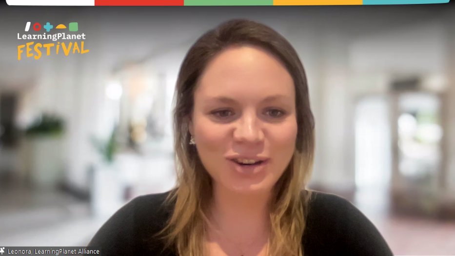 "We’re feeling a call for a revolution about what it means to be successful in the world. We think that knowledge and learning are the basis for resilience and transformation, and there’s an urgent need for new ways of teaching..." - Leonora Dowley, @learningplanet_ #GCSS23