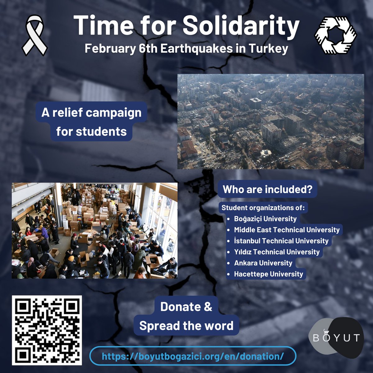 Our relief campaign to help the students who have been directly affected from the recent earthquakes exceeded 12,000 Euro on its 4th day! In the first place, we are sending funds to five students from each of six universities. Yet, we need more support: gofund.me/d5337627