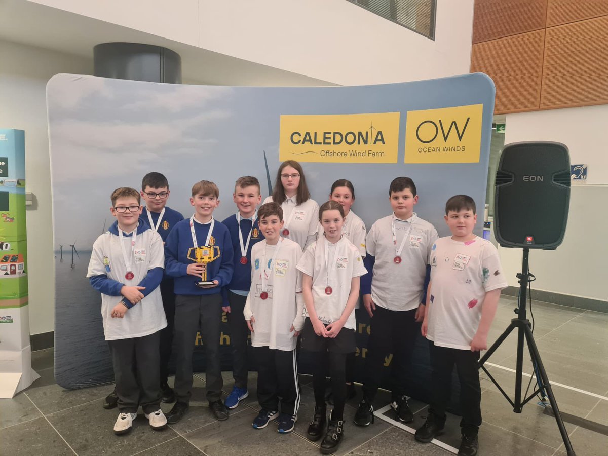 Clerkhillschool's tweet photo. Congratulations to the ‘Innovation Project Winners’ 🥳🤩🏆 A fantastic effort from our team today! Keep up the great work! #goteam #supercharged @MissCMoir @Mrs_C_Stephens #reachup @FLLUK @NESCollege https://t.co/ifJB57uEcM
