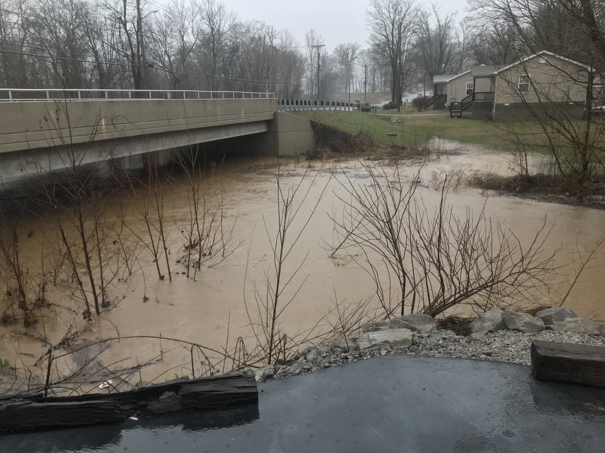 WHOP AM/FM on Twitter "From Todd County EM Elk Fork is over the bank
