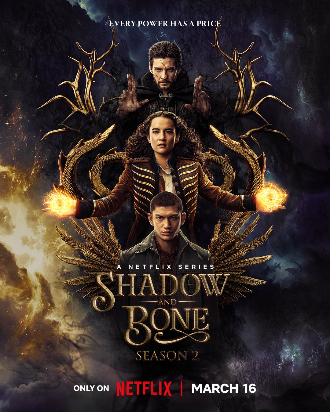 Algemene Shadow & Bone S2 poster op Netflix België