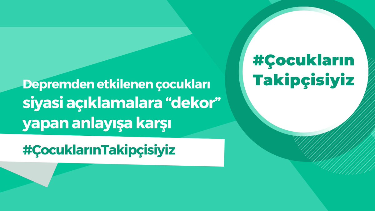 fisachm's tweet photo. Çocukların daha fazla hak ihlaline maruz bırakılmaması için #ÇocuklarınTakipçisiyiz https://t.co/dEDDONl6ed