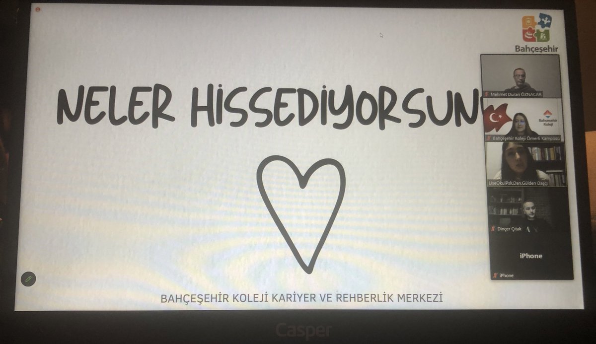 Değerli Velimiz, 
KAREM Psikososyal Müdahale Planı kapsamında Kampüsümüz Psikososyal Müdahale Ekibi tarafından online olarak zoom platformu üzerinden yapılacak olan "Zorlu Yaşam Olaylarında Ebeveyn olmak" isimli seminerimiz başlamıştır.
