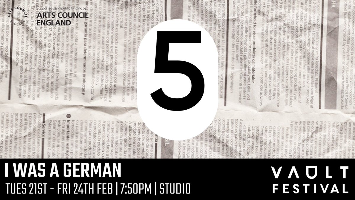 FIVE days until we open Vault
Festival ‼

BOOK:
vaultfestival.com/performances/i…

@vaultfestival

#vaultfestival #theatre #london #waterloo #leakestreet
#leakestreettunnel #secretlondon #urbanart
#leakestreetarches #londongraffiti #art #thevaults
#graffiti  #leakestreetgraffiti