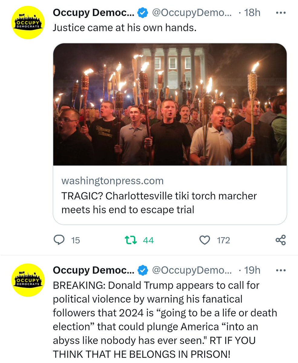 MaryWebb7's tweet photo. #TrumpBelongsInPrison #HeWants2ExecuteU4Dissent #HeGotByWithDemocide #HisLegacyIsTreason #TrumpsBrownshirts #Came2KillAndSteal #WarpedPervertedMinds #TrumpsShortBusCult #ADeathCult #PubsAttackedUS4Trump #PubsCommittedOpenTreason #ReactLikeIt https://t.co/1Rdmd5avGA