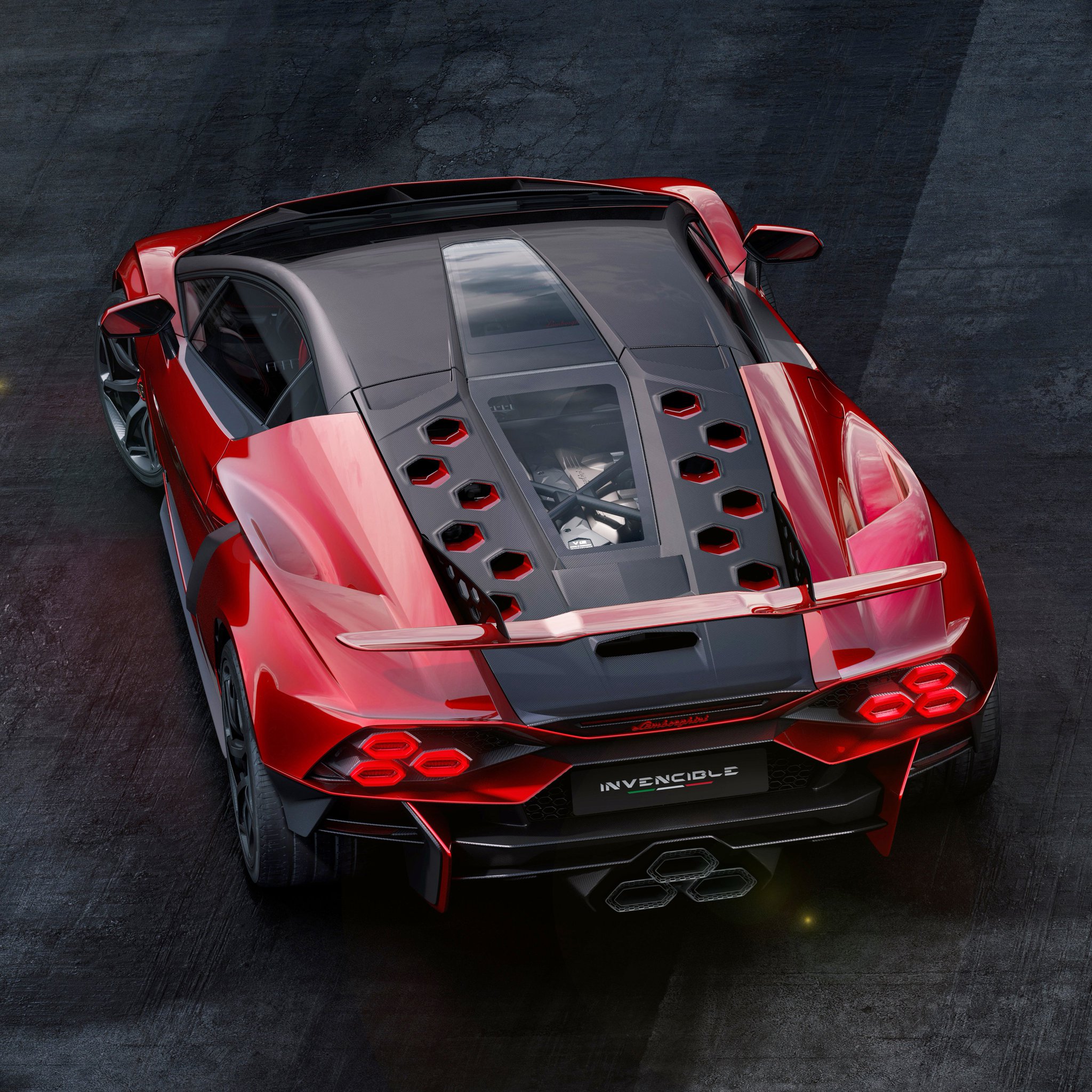 Lamborghini on X: A stunning detail of our latest V12 one-off, Invencible:  the hexagon, harmoniously integrated into its iconic bodywork. An almost  mystic vision, ready to speed on its @Pirelli tyres.​ #Lamborghini #