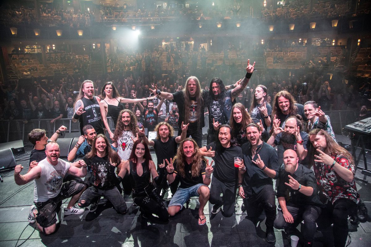 Atrocitypage's tweet photo. A great highlight of @70000tons is the All Star Jam! @alexander_krull_offial hosting it together with @clementinedelauney from @visionsofatlantis and having fantastic musicians on stage!
Pix by Derek Carr, Timo Maczollek, Nikki Marie Kephart (Thanks!)
#70000tons #Allstarjam https://t.co/HrsBJIlQ07