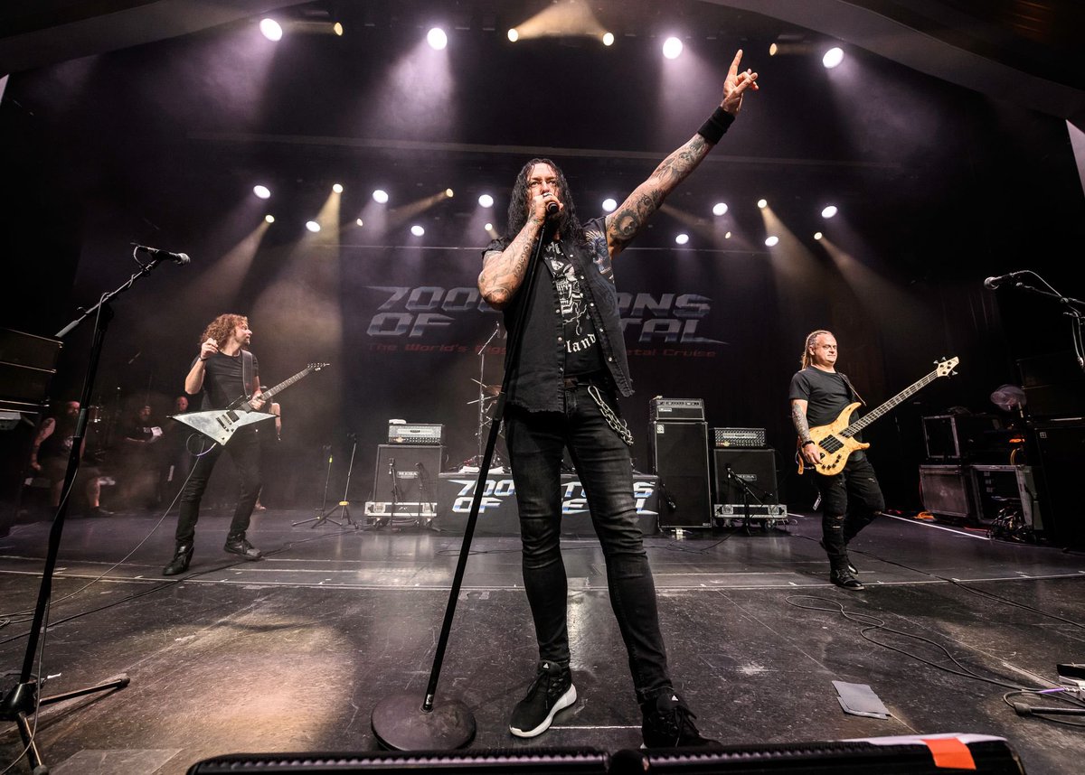 Atrocitypage's tweet photo. A great highlight of @70000tons is the All Star Jam! @alexander_krull_offial hosting it together with @clementinedelauney from @visionsofatlantis and having fantastic musicians on stage!
Pix by Derek Carr, Timo Maczollek, Nikki Marie Kephart (Thanks!)
#70000tons #Allstarjam https://t.co/HrsBJIlQ07