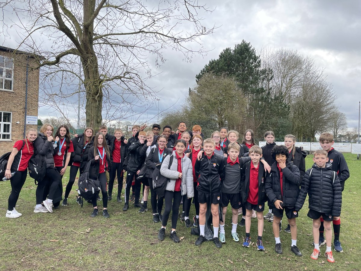 Well done to all our athletes today. Yr7 girls came 7th. Yr7 boys 4th. Yr8 girls 2nd. Yr8 boys 5th. Great individual performances from B. Pugh. S. Waterworth. L. Taylor-Wilkinson. H. Graves. E. Clarke and G. O’Donnoll