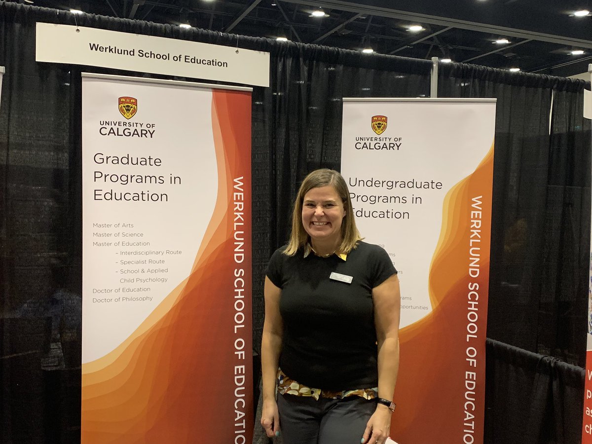 Want to learn more about our <a href="/UCalgaryEduc/">Werklund School</a> graduate and undergraduate programs? Come see us at the calgary teachers convention