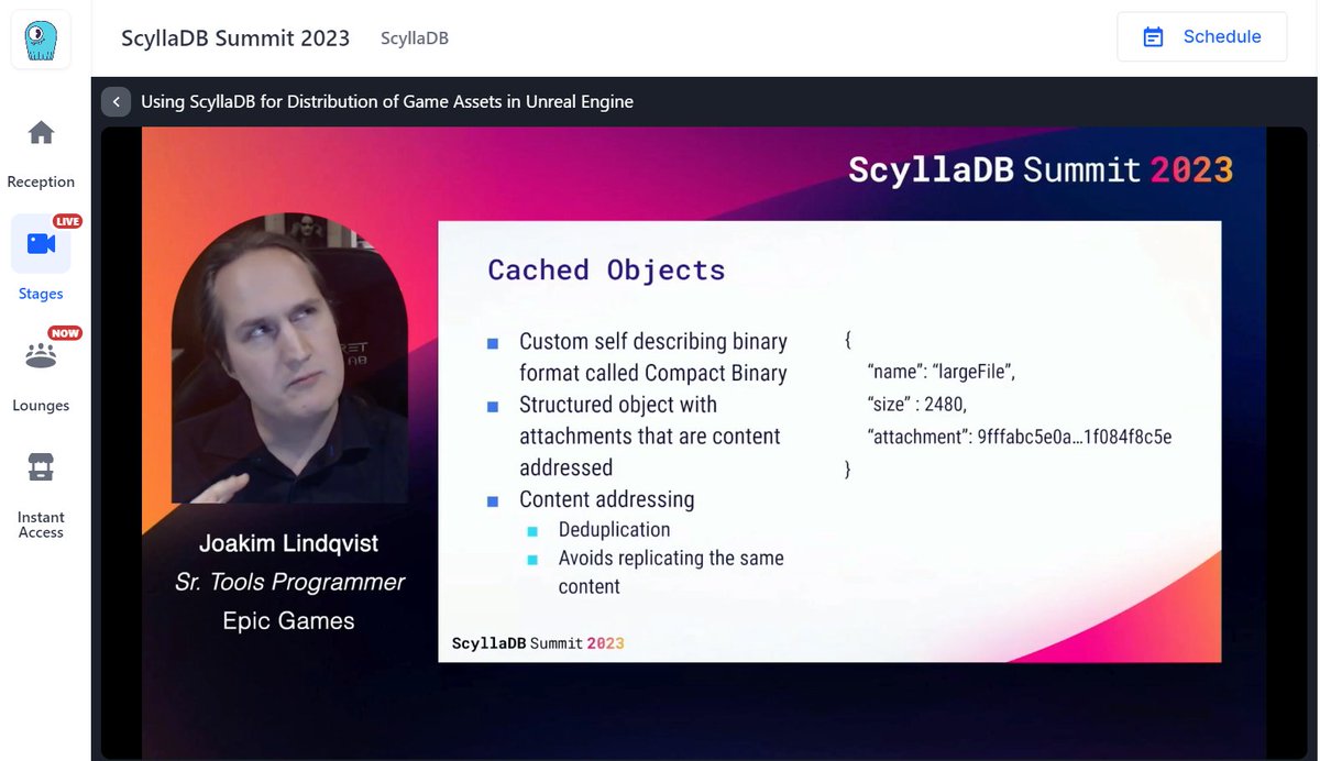 Live now #ScyllaDB Summit
