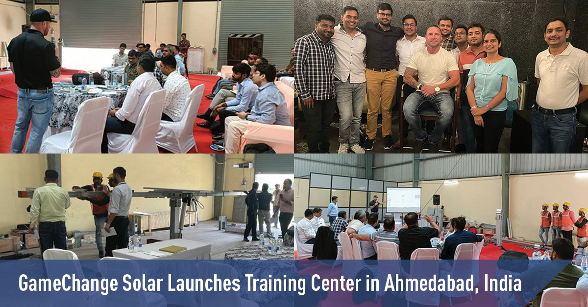 gamechangesolar's tweet photo. GameChange Solar Launches Training Center in Ahmedabad, India - https://t.co/l73PhilytH https://t.co/LJYOFIwAJ3