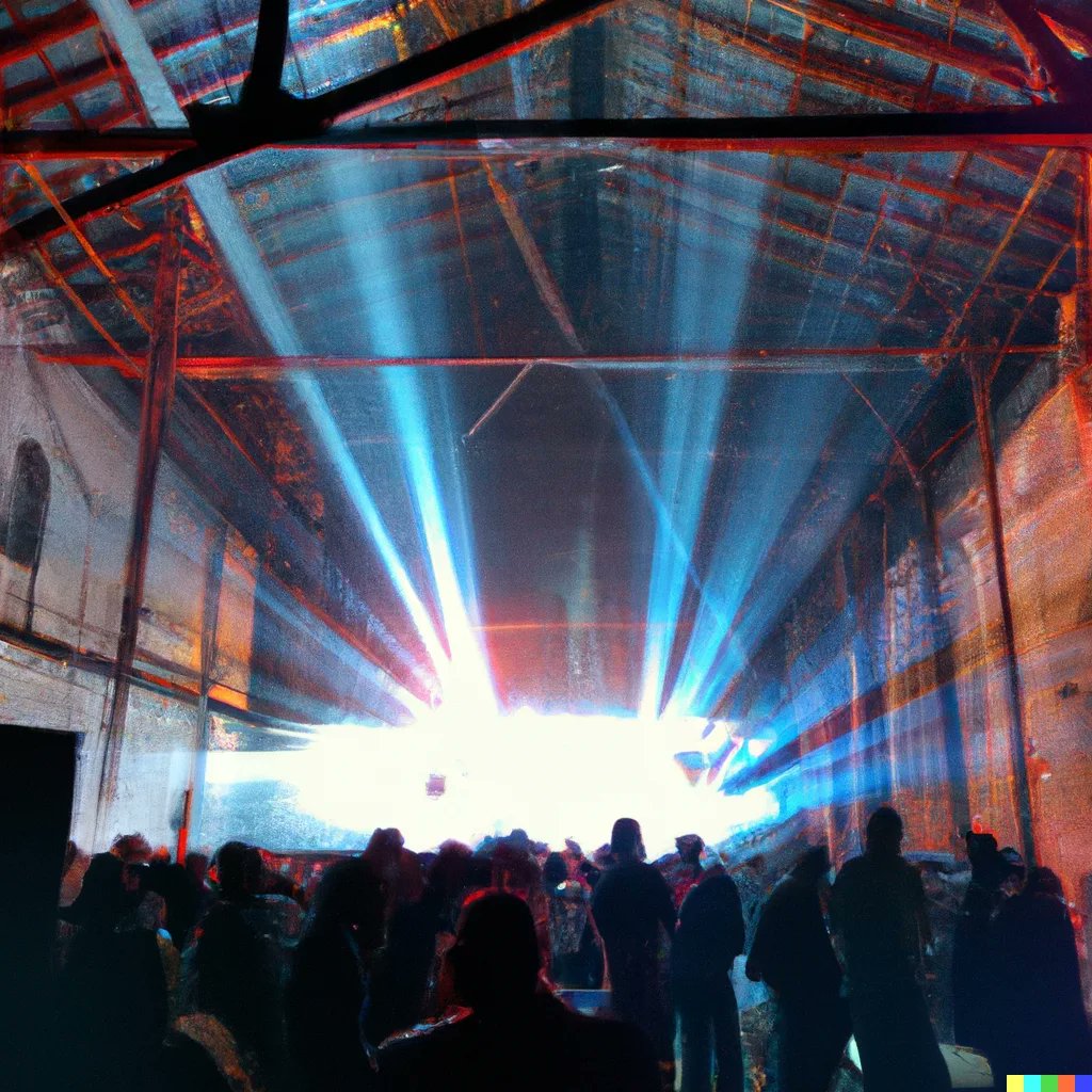 Warehouse show in SF tomorrow night 🤫