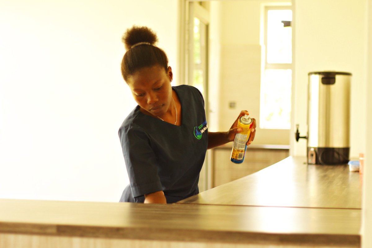 Ecogenieszw's tweet photo. Maintaining a regular cleaning schedule for the workplace kitchen is not always simple. You have so many varying tasks to complete every day, and it may seem as though there is never enough time. https://t.co/pONysI1eGC