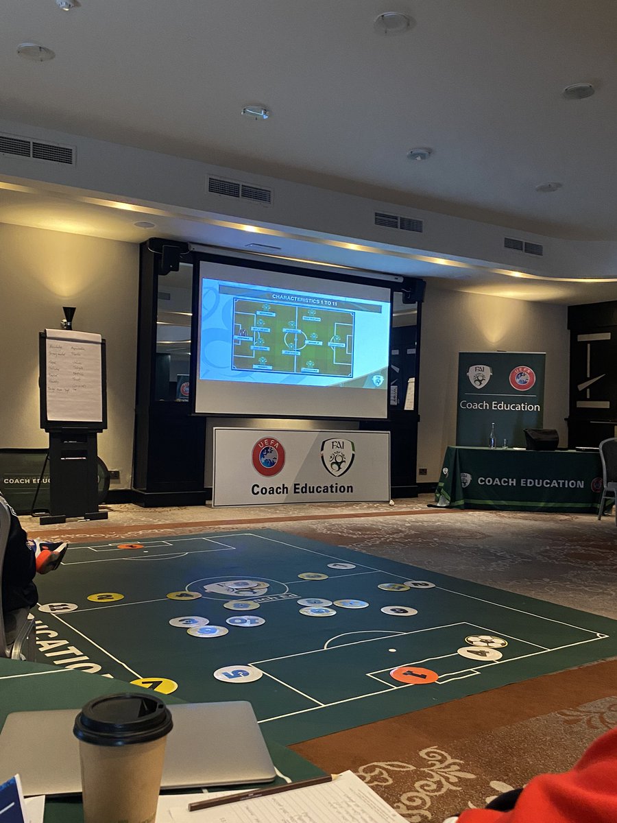 RonanCrean's tweet photo. Another block completed! Three busy days of learning and analysing how we go about our coaching with @FAICoachEd Looking forward to the start of the season now with @DLRWaves! #coaching #education #WNL https://t.co/j88OKEu9m8