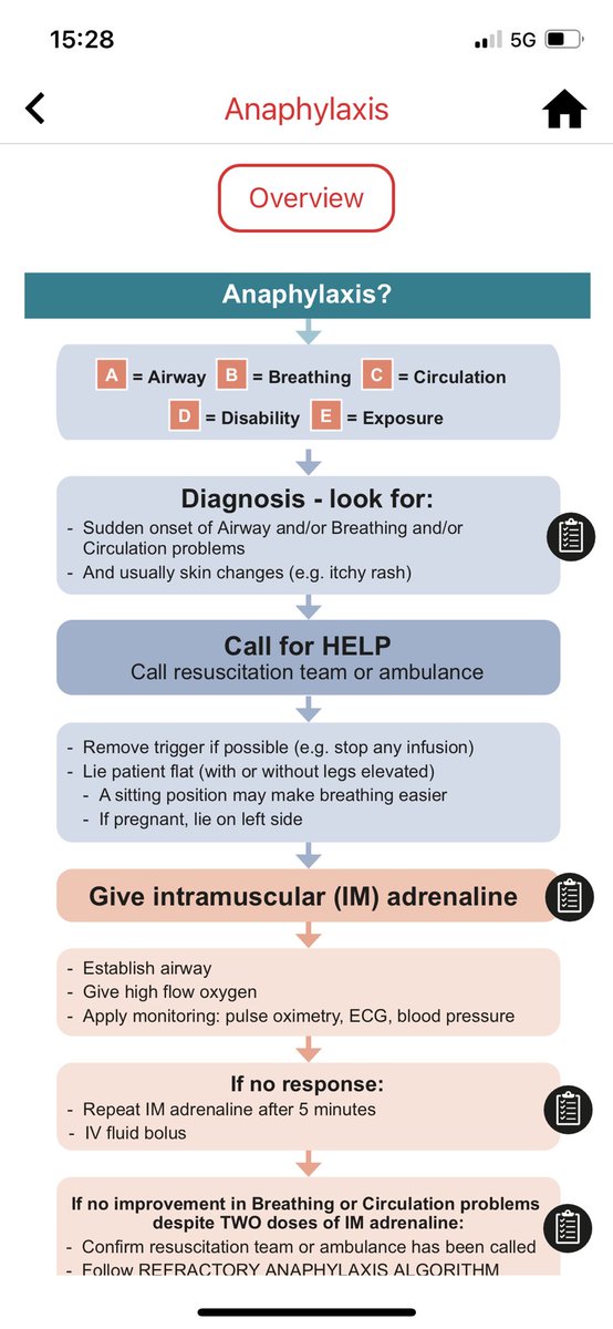 SIMTHEHILL1's tweet photo. Skills2u team today trained a whopping 80 staff out on the wards in anaphylaxis. 80 more staff are now aware of the location of adrenaline and the iResus app. Have u downloaded it yet? Guidelines in your pocket!! https://t.co/9kGD0ogDkx