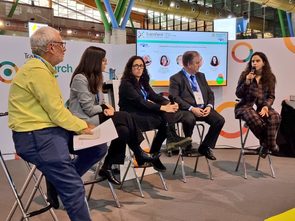 Foro Transfiere (@forotransfiere) on Twitter photo ✅️ #CERCAGINYS pone en valor más de 200 #plataformas #tecnológicas del Sistema CERCA. En el espacio #ResearchCenter de #Transfiere2023 conocemos mejor esta iniciativa innovadora y diferencial.
🗣 <a href="/iCERCA/">Centres CERCA</a>, @IMIM_research, <a href="/idibaps/">IDIBAPS</a>, <a href="/IBECBarcelona/">IBEC</a> y <a href="/mimarkdx/">MiMARK Diagnostics</a>. ✅️ #CERCAGINYS pone en valor más de 200 #plataformas #tecnológicas del Sistema CERCA. En el espacio #ResearchCenter de #Transfiere2023 conocemos mejor esta iniciativa innovadora y diferencial.
🗣 <a href="/iCERCA/">Centres CERCA</a>, @IMIM_research, <a href="/idibaps/">IDIBAPS</a>, <a href="/IBECBarcelona/">IBEC</a> y <a href="/mimarkdx/">MiMARK Diagnostics</a>.