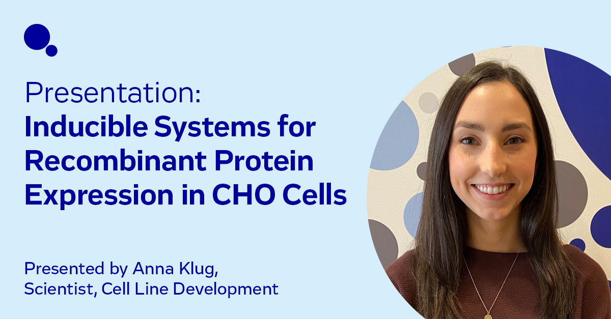 Evotec's tweet photo. Are you looking to reduce the cost of #recombinantprotein therapeutics? Join us at #BPIWest when Anna Klug, Scientist in Cell Line Development, presents our inducible expression system in #CHO cells - https://t.co/65WLt071Nd #researchneverstops @JustEvotecBio @BioprocessIC https://t.co/x92vYRv0Bx