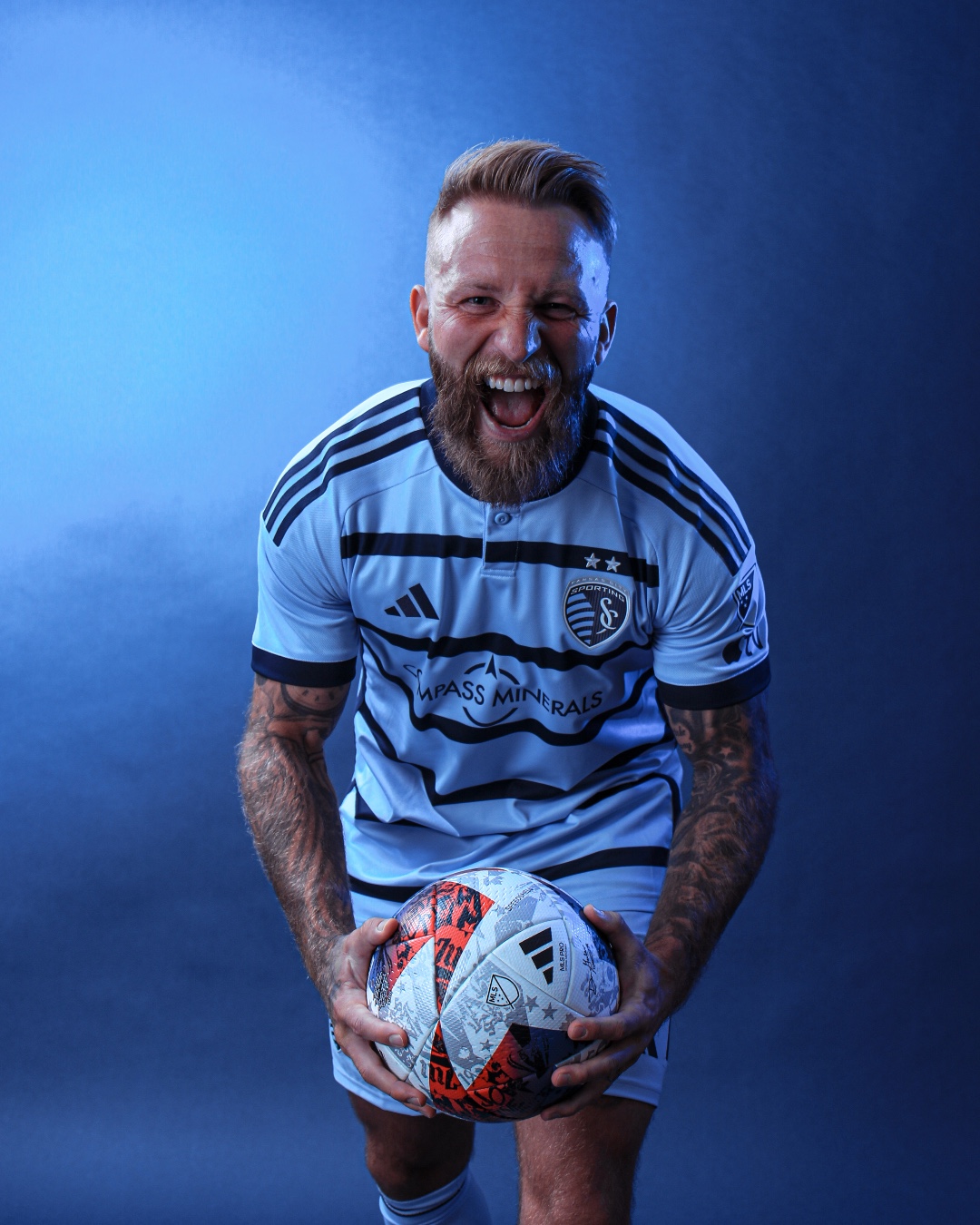 Sporting KC unveils new primary jersey ahead of 2023 Major League Soccer  season