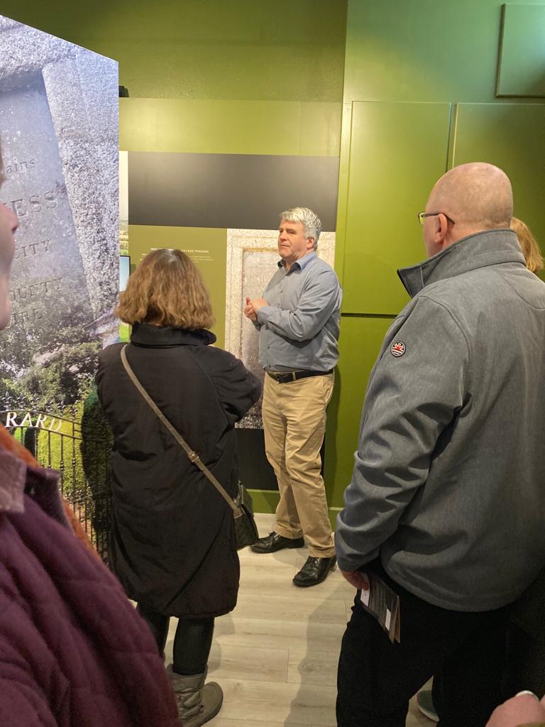 intokildare's tweet photo. We were delighted to welcome 40 tour guides from the @Failte_Ireland members of the @AtgiTourguides at Ardclough Village Centre today!
It was great to show them the 'From Malt To Vault' exhibition in the centre.
#IntoKildare #IntoAdventure #IrelandsAncientEast https://t.co/vswW2iA8BZ