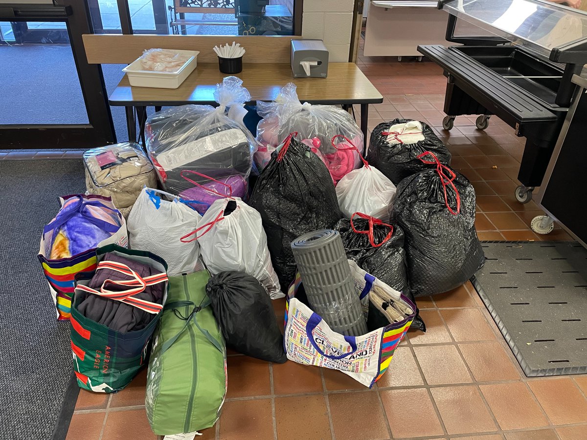 In effort to support our families impacted by the earthquake in Turkey, Thomas staff collected and donated items for those in need #DCSBetterTogether